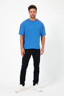 Oversize T-Shirt 24/1 - Mavi