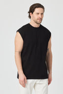 Fitness Kolsuz T-Shirt - Siyah