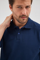Polo Yaka T-Shirt - İndigo