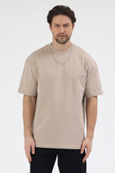 Oversize T-Shirt 30/2 - Taş