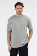 Oversize T-Shirt 30/2 - Boyalı Gri