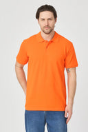 Polo Yaka T-Shirt - Turuncu