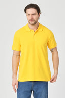 Polo Yaka T-Shirt - Sarı