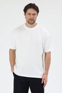 Oversize T-Shirt 30/2 - Ekru