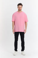 Oversize T-Shirt 24/1 - Pembe