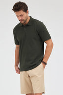Polo Yaka T-Shirt - Haki