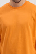 Uzun Kollu T-Shirt - Turuncu
