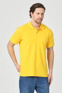Polo Yaka T-Shirt - Sarı