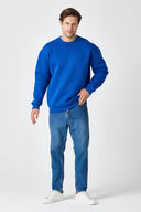 Sweatshirt - Sax Mavi