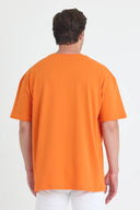 Oversize T-Shirt 24/1 - Turuncu