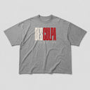 Desculpa Oversize T-Shirt - Gri