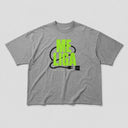 Me Liga Oversize T-Shirt - Gri