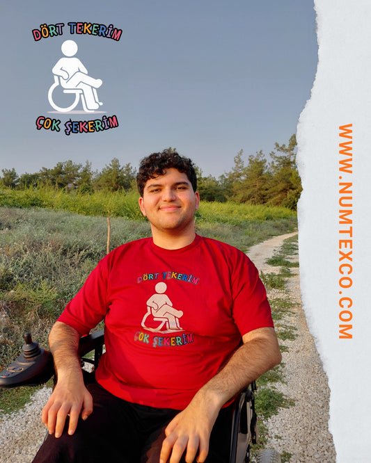 Dört Tekerim Çok Şekerim Oversize T-Shirt - Furkan & Samet - Beyaz