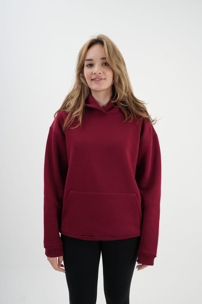 Hoodie - Bordo