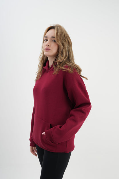 Hoodie - Bordo