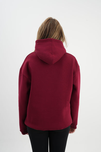 Hoodie - Bordo