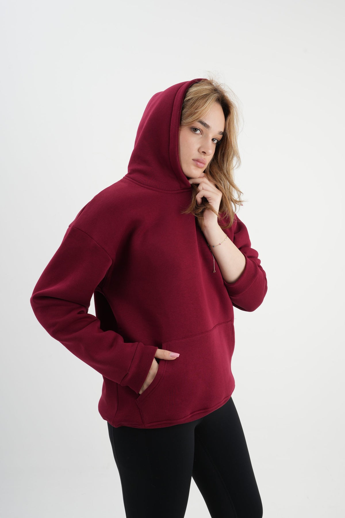Hoodie - Bordo