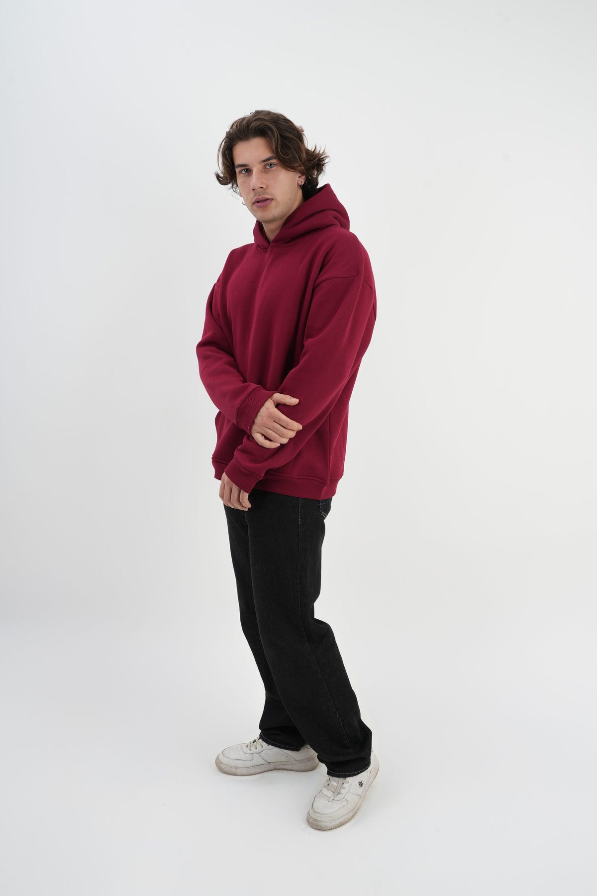 Hoodie - Bordo