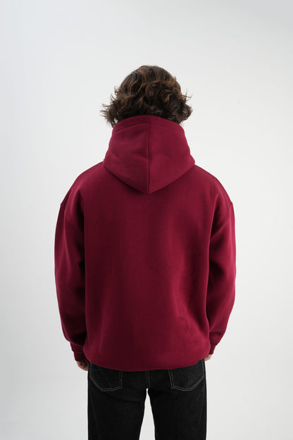 Hoodie - Bordo