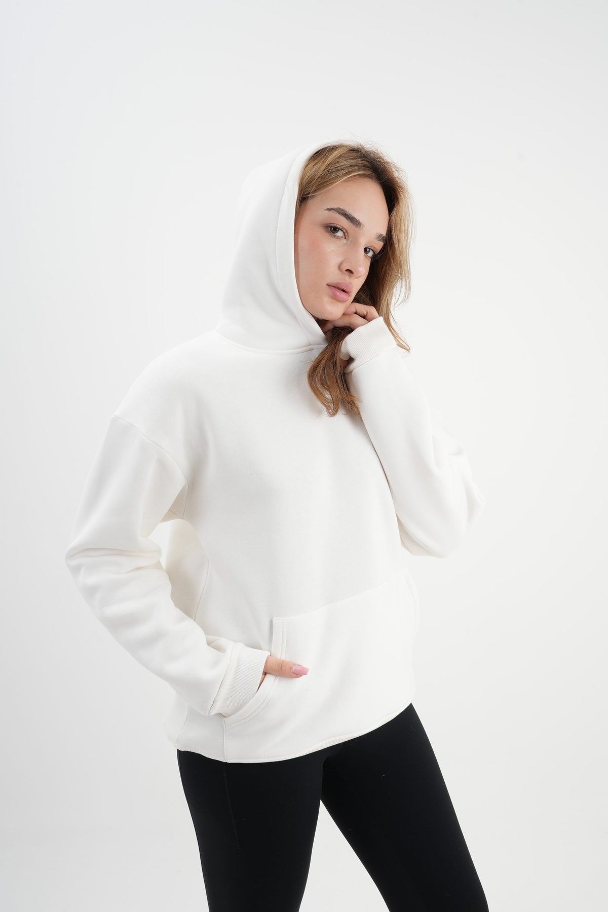 Hoodie - Ekru