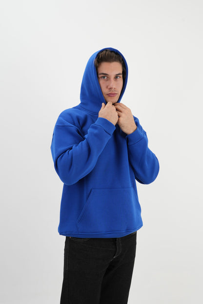 Hoodie - Sax Mavi