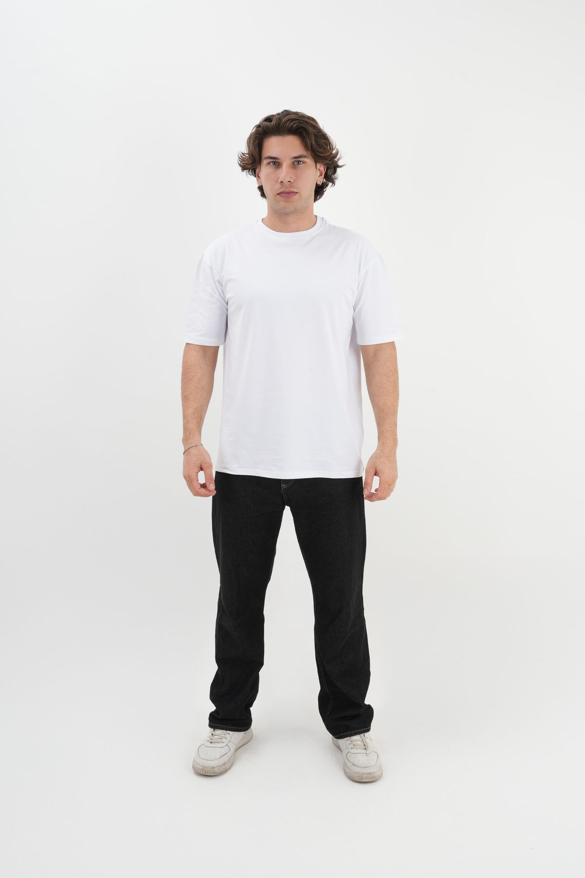 Oversize T-Shirt 24/1 - Beyaz
