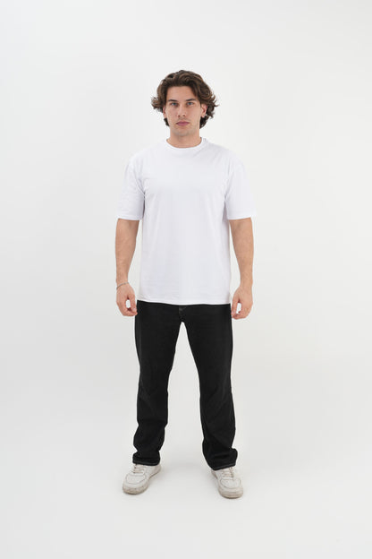 Oversize T-Shirt 24/1 - Beyaz