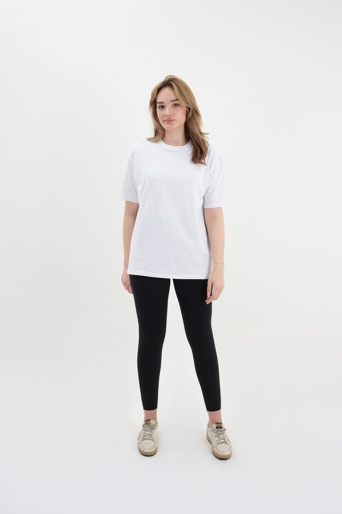 Oversize T-Shirt 24/1 - Beyaz
