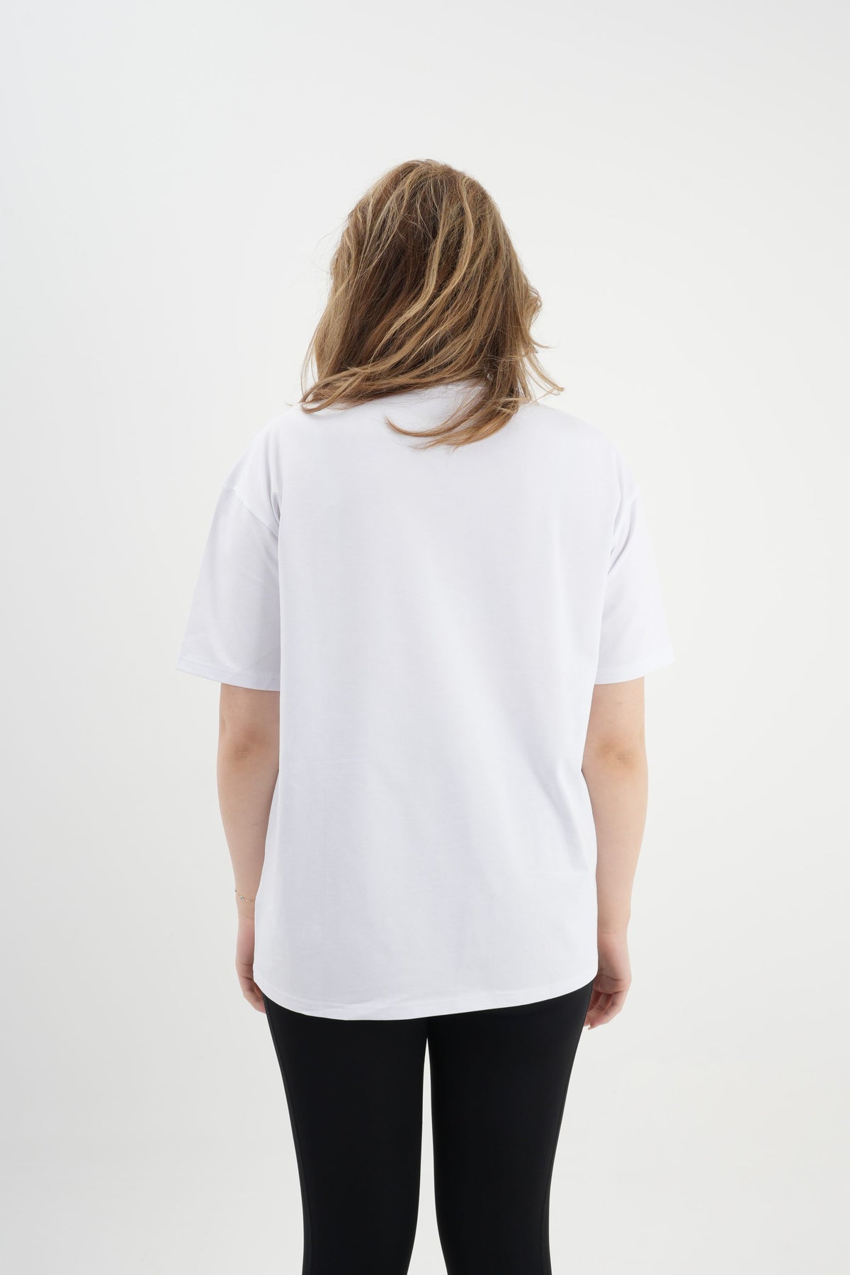 Oversize T-Shirt 24/1 - Beyaz