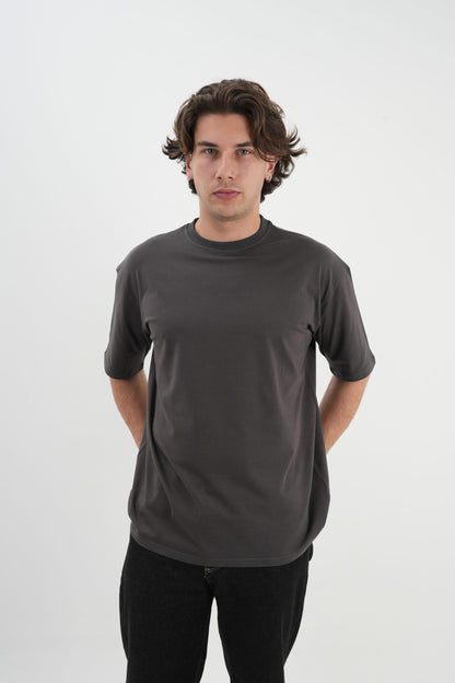 Oversize T-Shirt 24/1 - Füme