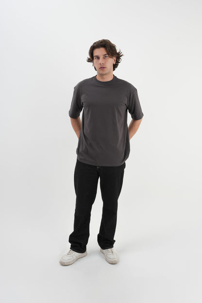 Oversize T-Shirt 24/1 - Füme
