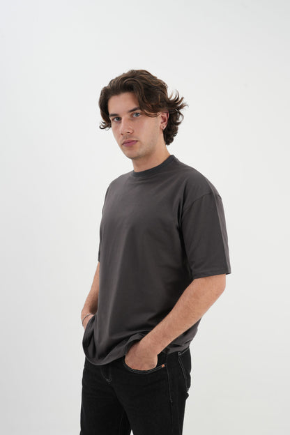 Oversize T-Shirt 24/1 - Füme
