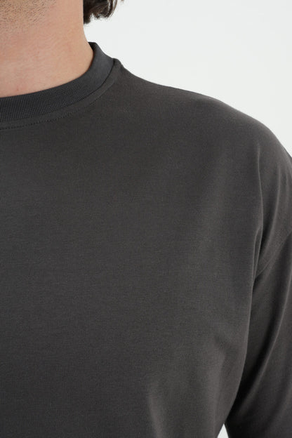 Oversize T-Shirt 24/1 - Füme