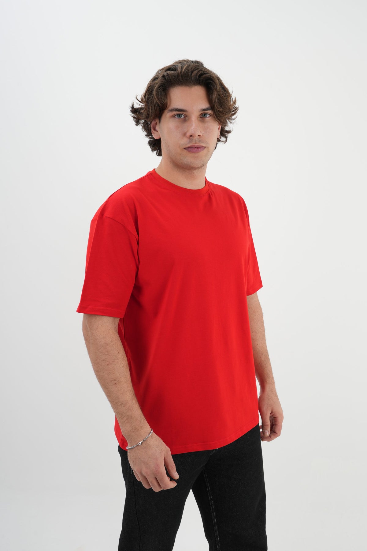 Oversize T-Shirt 24/1 - Kırmızı