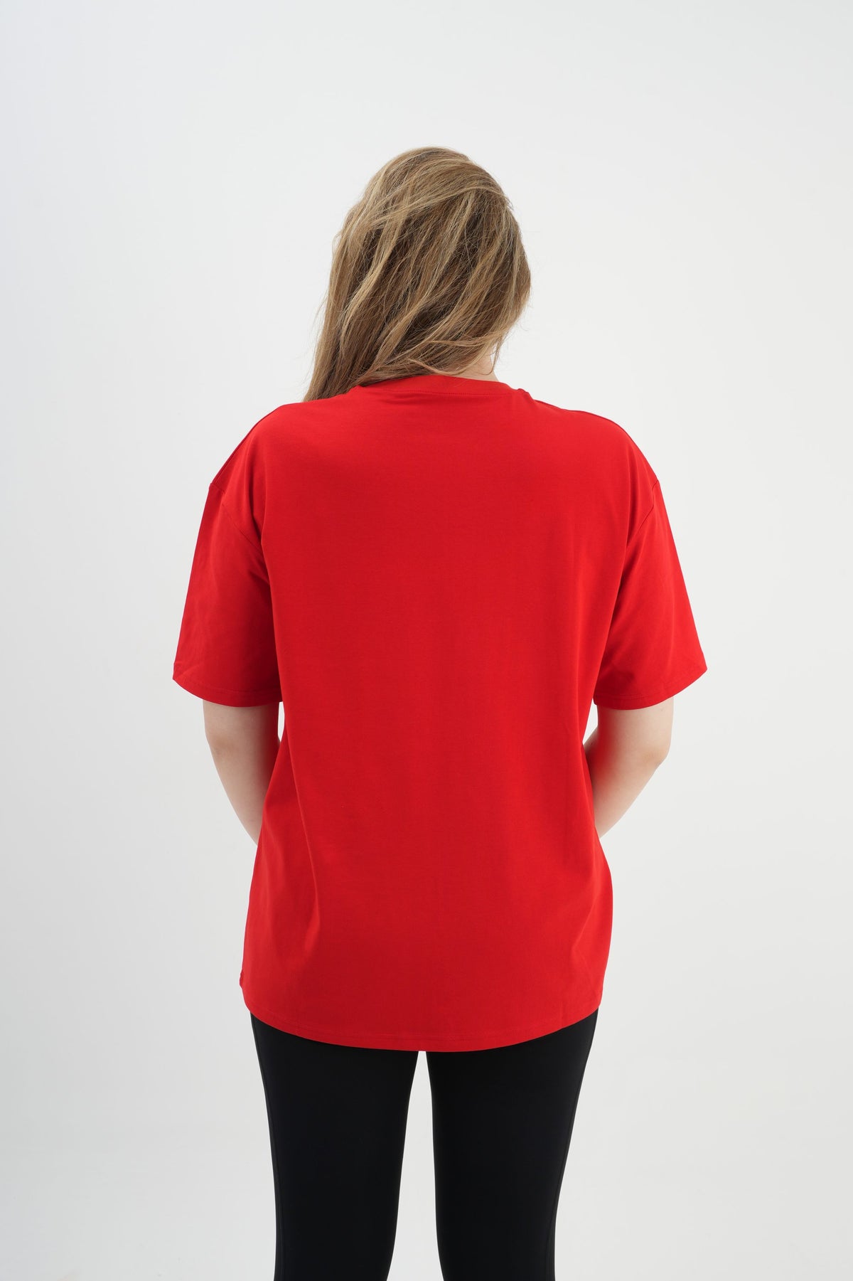 Oversize T-Shirt 24/1 - Kırmızı