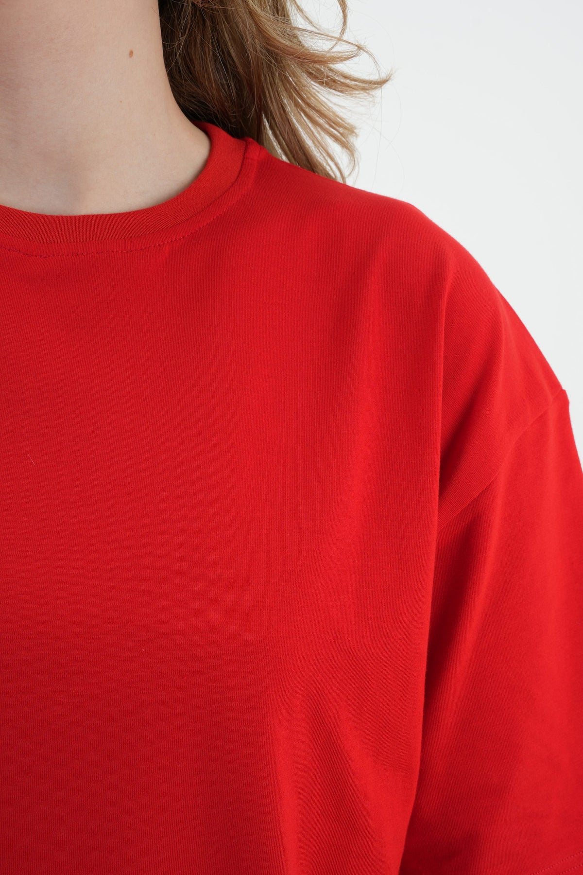 Oversize T-Shirt 24/1 - Kırmızı