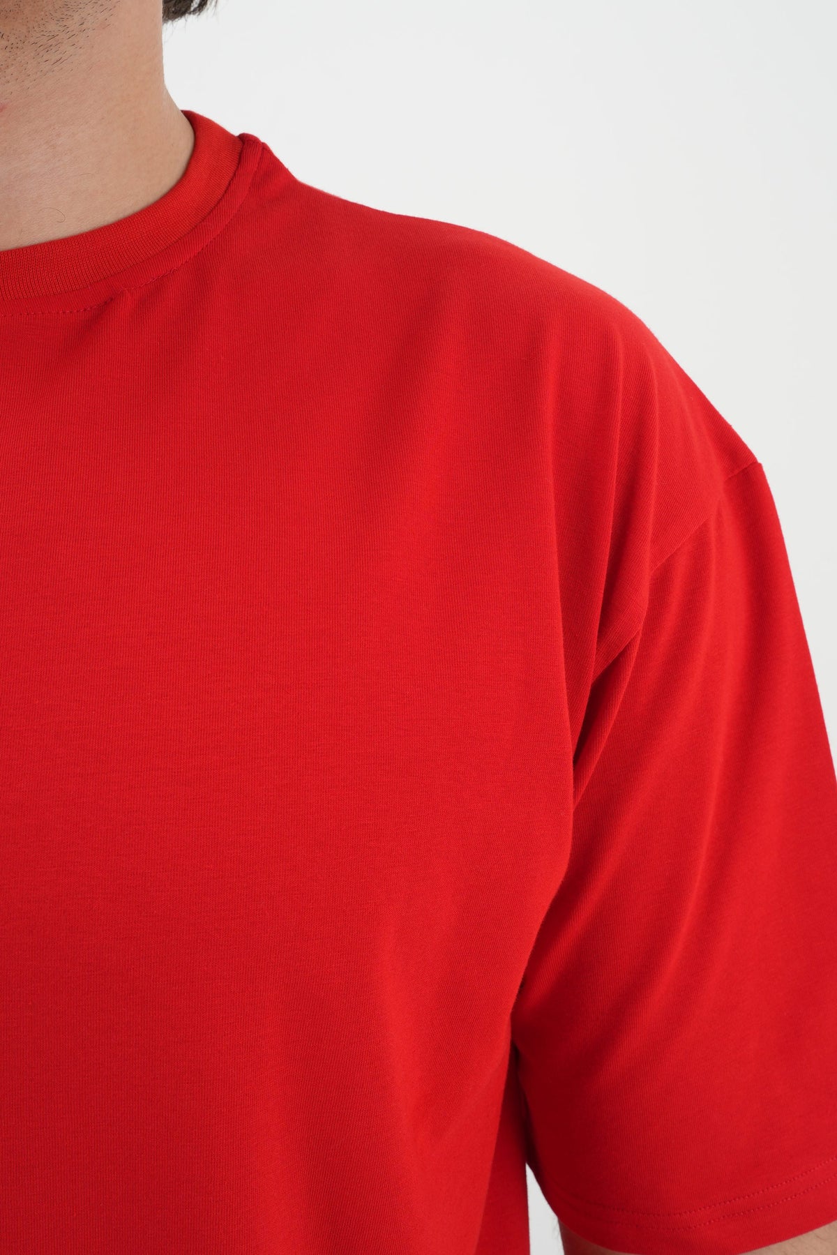 Oversize T-Shirt 24/1 - Kırmızı