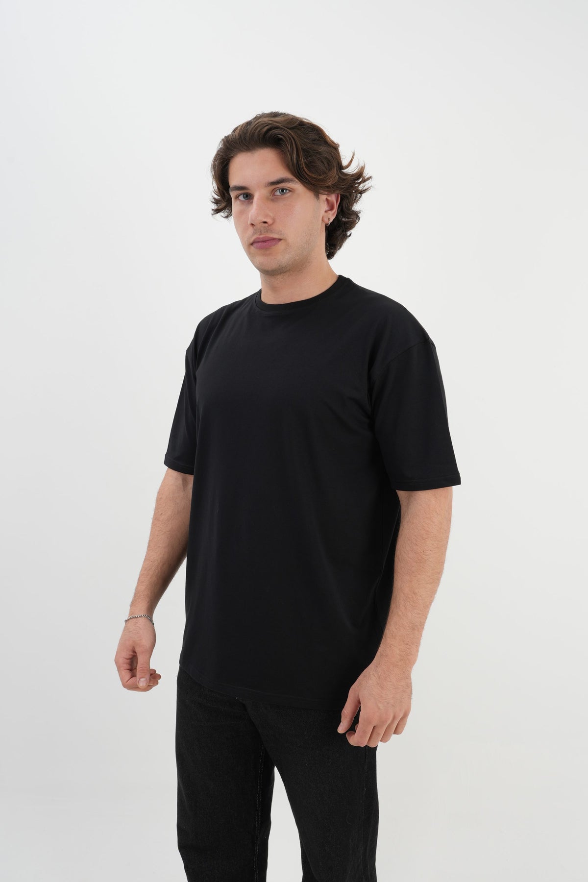 Oversize T-Shirt 24/1 - Siyah