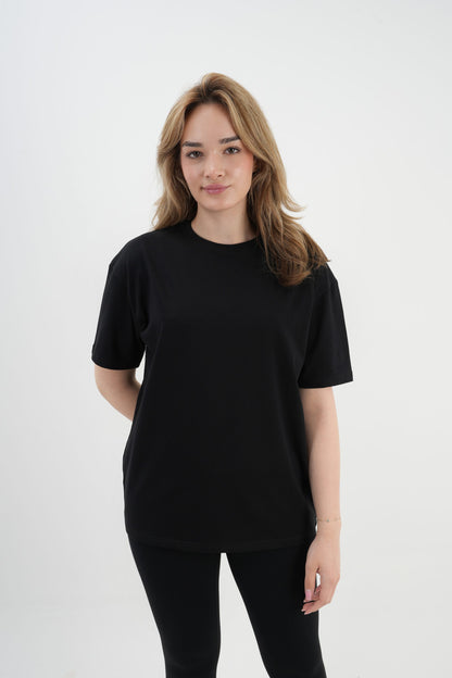 Oversize T-Shirt 24/1 - Siyah