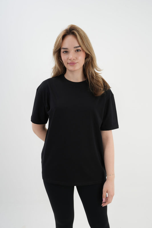 Oversize T-Shirt 24/1 - Siyah