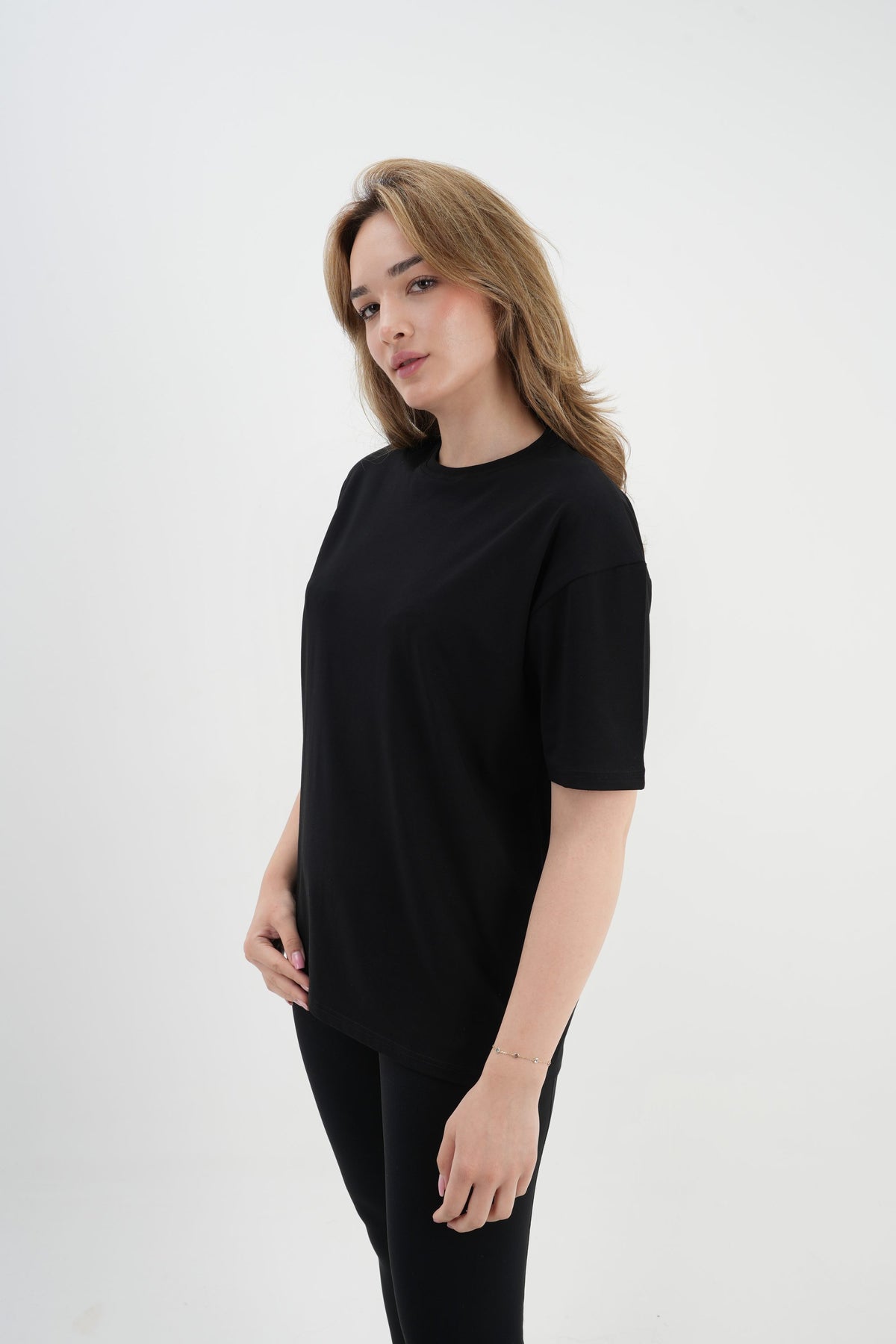 Oversize T-Shirt 24/1 - Siyah