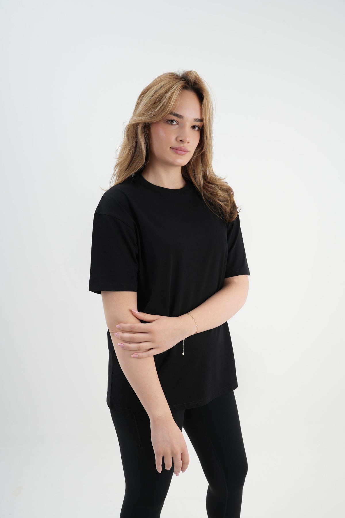 Oversize T-Shirt 24/1 - Siyah