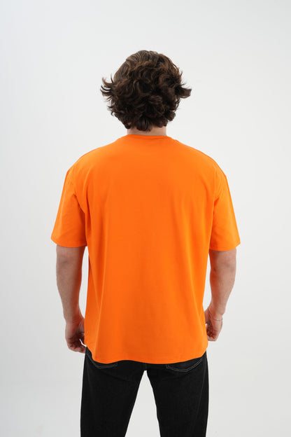 Oversize T-Shirt 24/1 - Turuncu