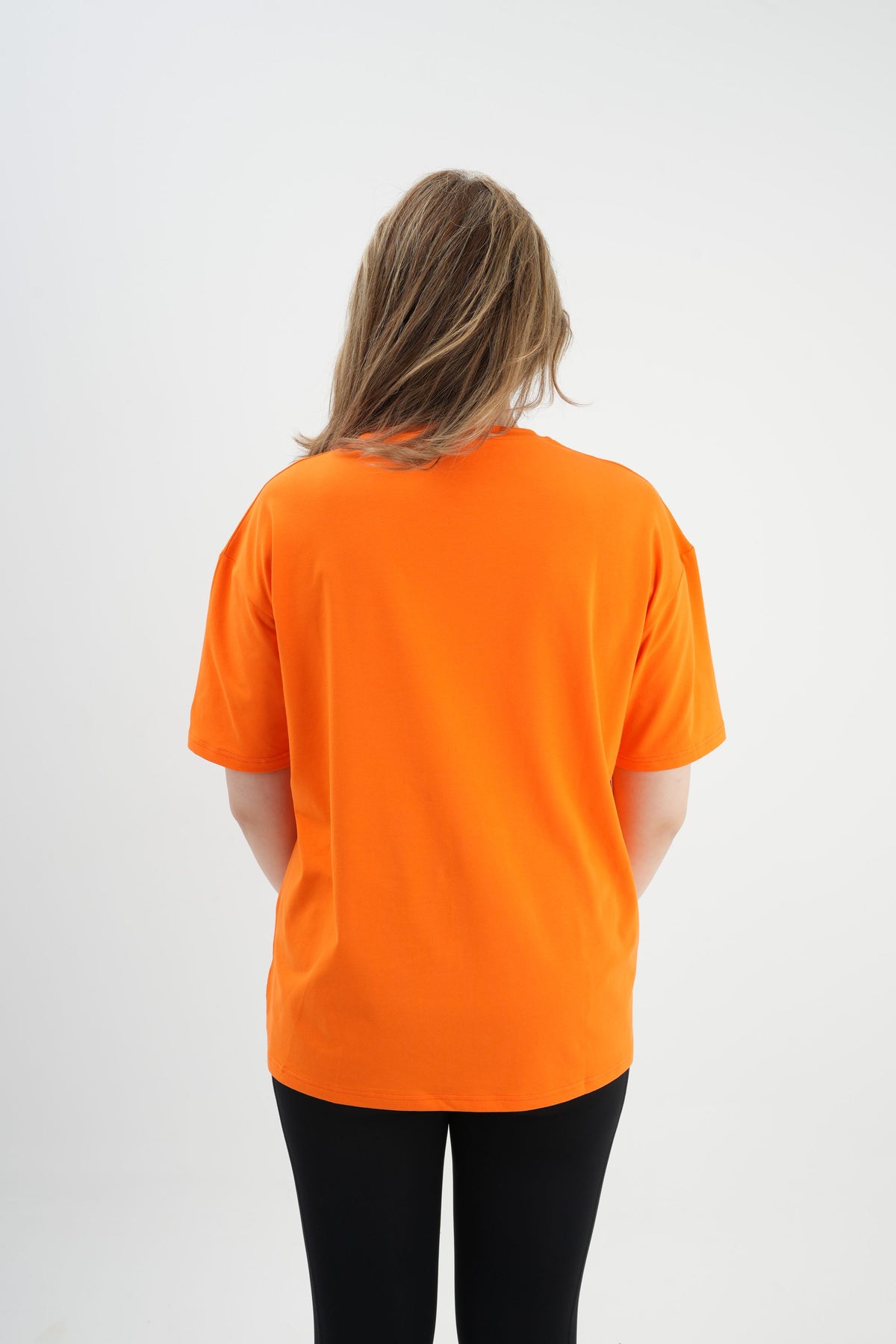 Oversize T-Shirt 24/1 - Turuncu