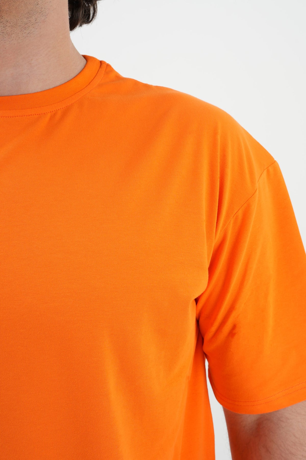 Oversize T-Shirt 24/1 - Turuncu
