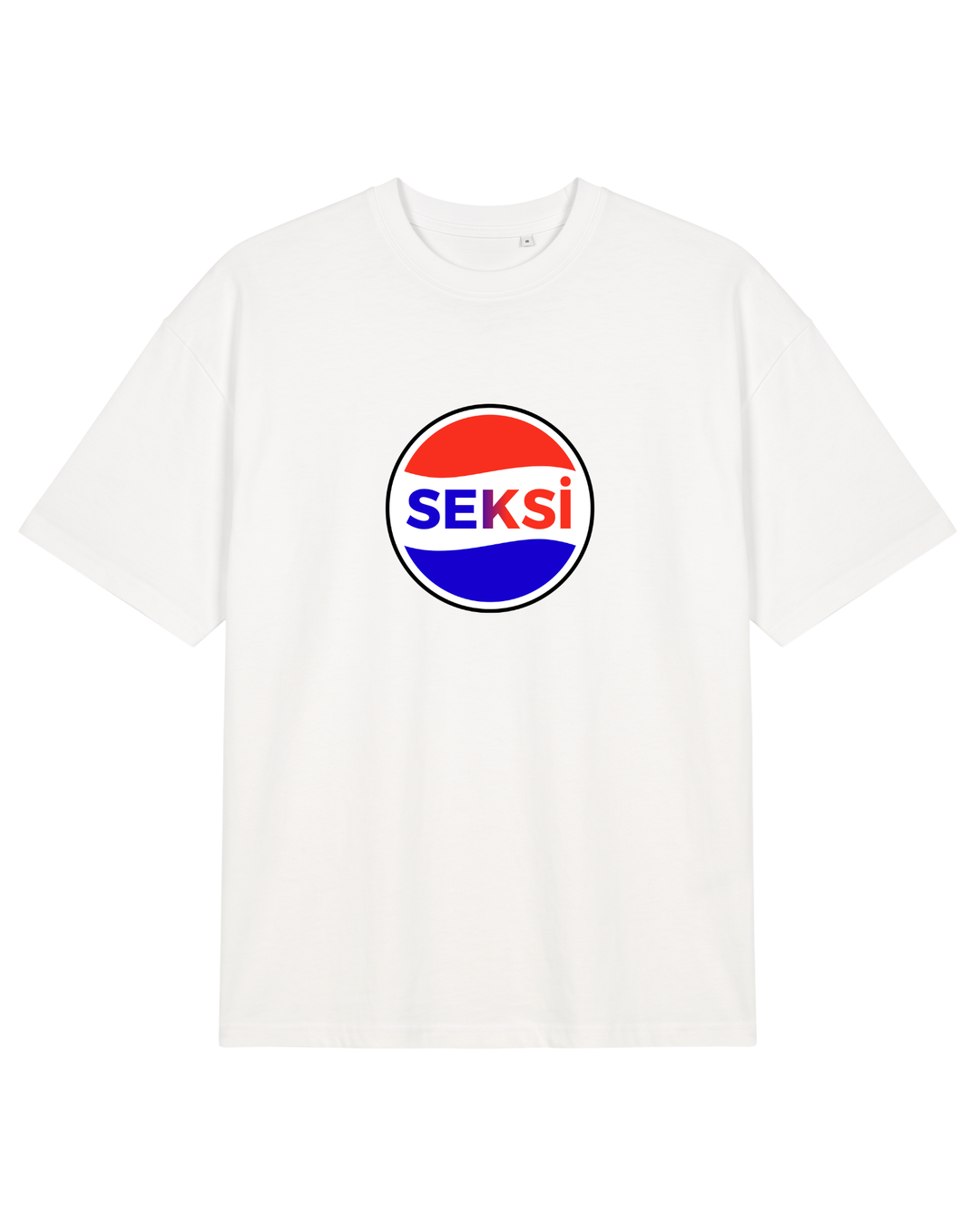 Seksi Oversize T-Shirt - Furkan & Samet - Beyaz