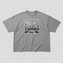 Pelada Oversize T-Shirt - Gri