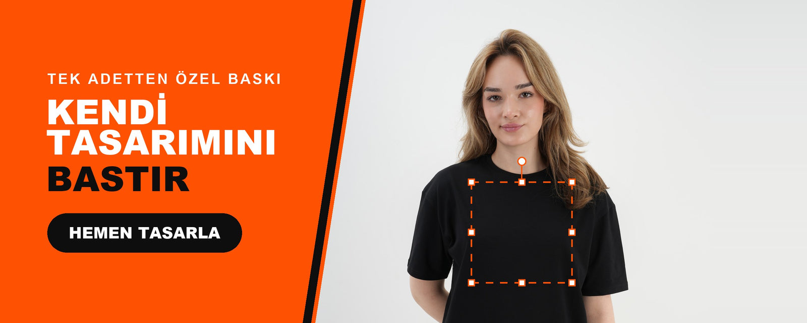 Kendi tasarımını bastır: tek adetten özel baskı, hemen tasarla